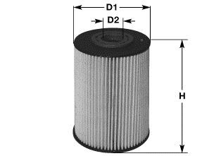 CLEAN FILTER Degvielas filtrs raksta numurs: MG1663 lēti