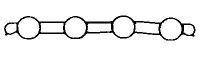 BGA Inlet manifold gasket Article number: MG4592 cheaply