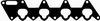 BGA Inlet manifold gasket Article number: MG9524 cheaply