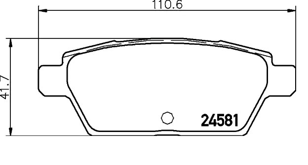 BREMBO Brake pad set Article number: P 49 051 cheaply