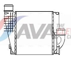 AVA COOLING SYSTEMS Intercooler Article number: PEA4385 cheaply