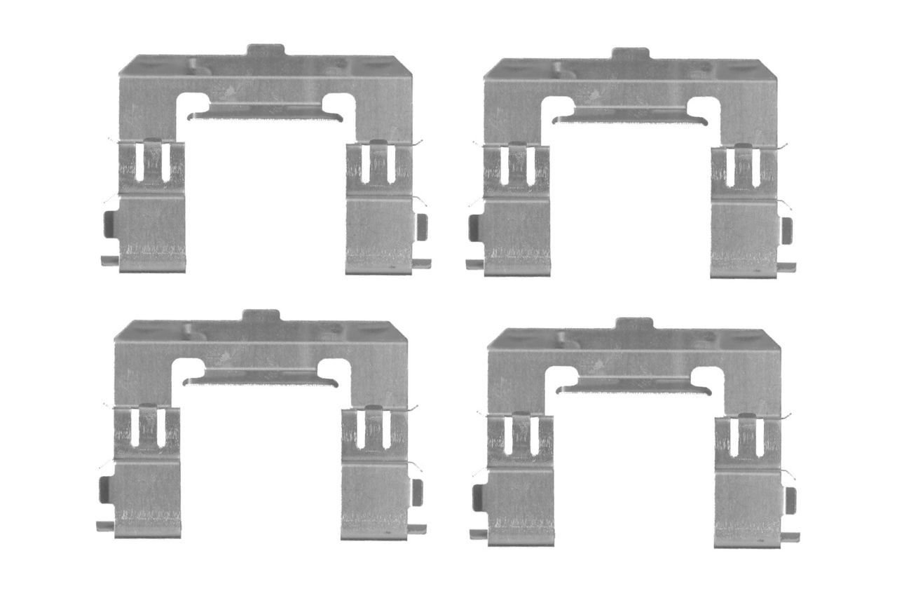 BOSCH 1 987 474 450 Monteringssæt til bremseklodser BT-50 3.0 CDVi (UNY0E3) 156 HK Diesel 2015