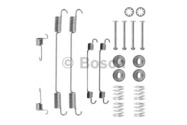 BOSCH 1 987 475 251 Lisakomplekt, Piduriklotsid SCUDO 2.0 JTD 109 HP Diisel 2006