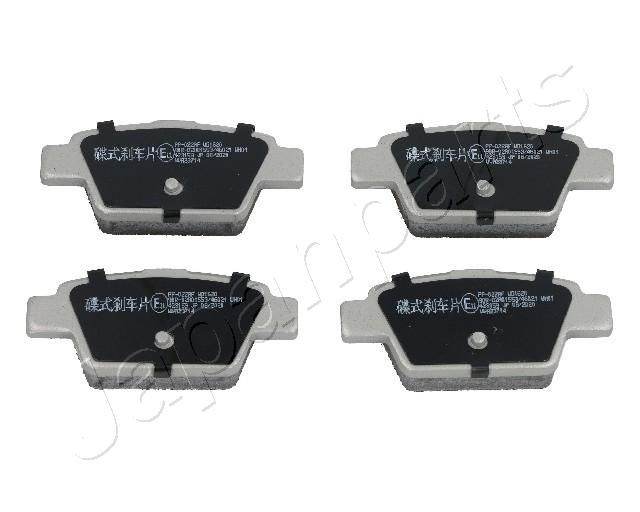 JAPANPARTS Brake pad set Article number: PP-022AF cheaply
