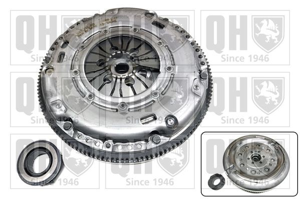 QUINTON HAZELL QDF301KS Kahemassiline hooratas BORA 1.9 TDI 4motion 90 HP Diisel 2005