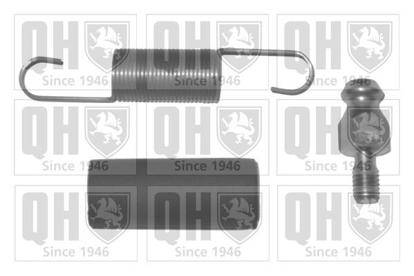 QUINTON HAZELL Mounting Set, tensioner- / return pulley (timing belt) Article number: QTT436FK cheaply