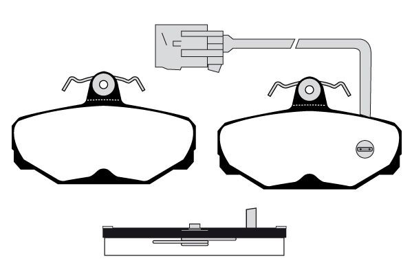 RAICAM Brake pad set Article number: RA.0319.2 cheaply