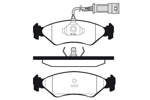 RAICAM Brake pad set Article number: RA.0384.1 cheaply