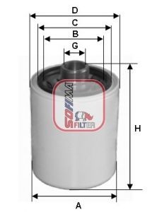 SOFIMA Hydraulic Filter, steering system Article number: S 8029 RH cheaply