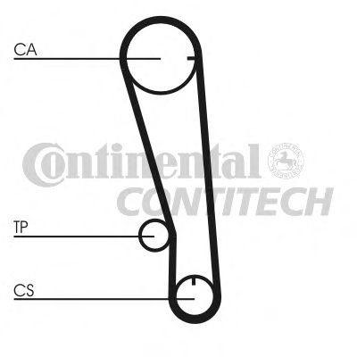 CONTITECH Timing Belt Article number: CT665 cheaply