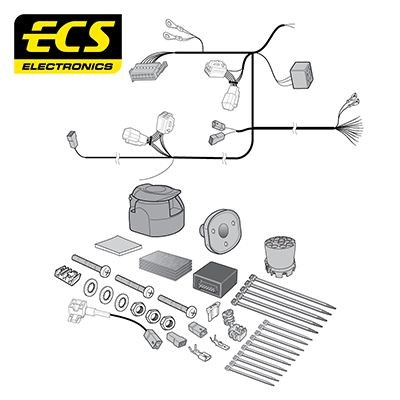 ECS Elektrikomplekt, haakeseade Artikli number: SY-006-BB soodsalt