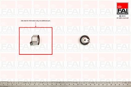 FAI AutoParts Pingutusrull, Hammasrihm Artikli number: T9258 soodsalt