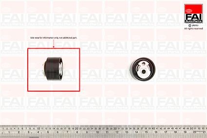 FAI AutoParts Timing belt tensioner pulley Article number: T9317 cheaply
