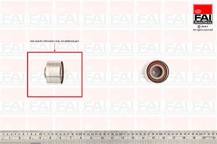 FAI AutoParts Timing belt deflection pulley Article number: T9427 cheaply