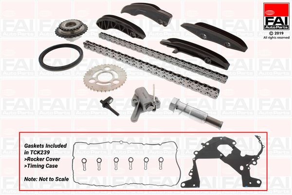 FAI AutoParts Timing belt tensioner pulley Article number: T9792 cheaply