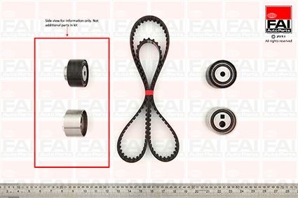 FAI AutoParts Timing belt kit Article number: TBK111 cheaply