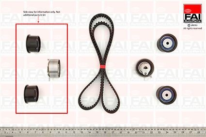 FAI AutoParts Timing belt kit Article number: TBK54 cheaply