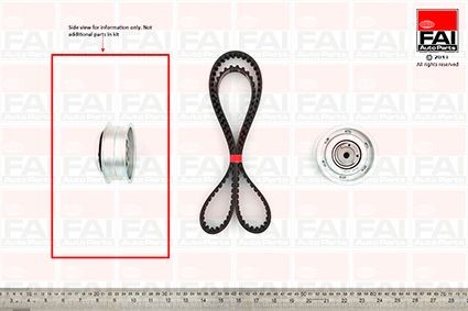 FAI AutoParts Timing belt kit Article number: TBK90 cheaply