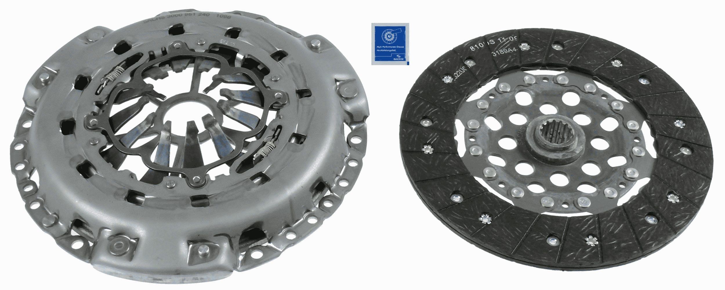 SACHS Clutch kit Article number: 3000 951 240 cheaply