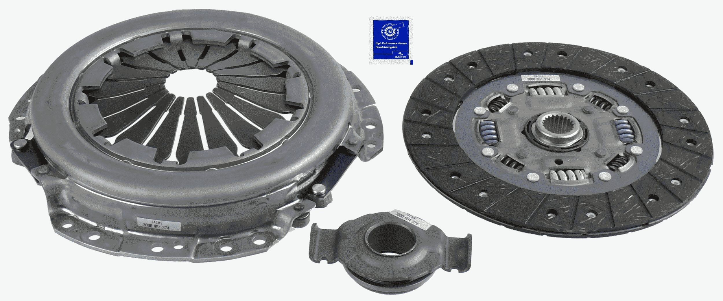 SACHS Clutch kit Article number: 3000 951 374 cheaply