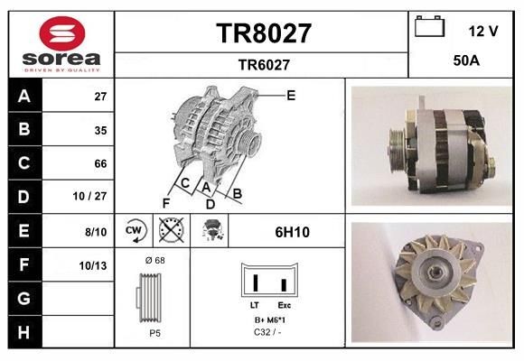 SNRA Generaator Artikli number: TR8027 soodsalt