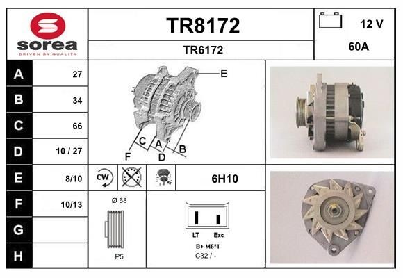 SNRA Generator Varenummer: TR8172 billige