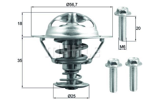 BEHR THERMOT-TRONIK Thermostat Article number: TX 202 90D cheaply
