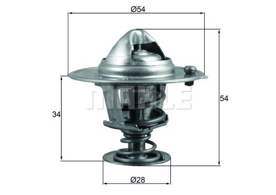 BEHR THERMOT-TRONIK Thermostat Article number: TX 206 88D cheaply