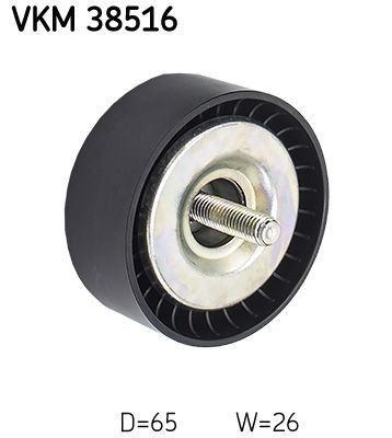 SKF Deflection / Guide Pulley, v-ribbed belt Article number: VKM 38516 cheaply