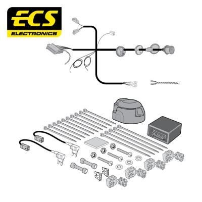 ECS Elektrikomplekt, haakeseade Artikli number: VW-039-DB soodsalt