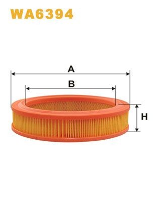 WIX FILTERS Air filter Article number: WA6394 cheaply