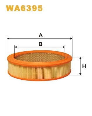 WIX FILTERS Air filter Article number: WA6395 cheaply