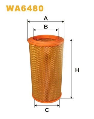 WIX FILTERS Air filter Article number: WA6480 cheaply