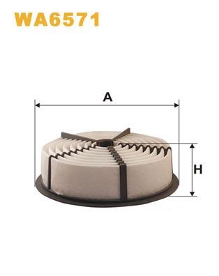 WIX FILTERS Air filter Article number: WA6571 cheaply
