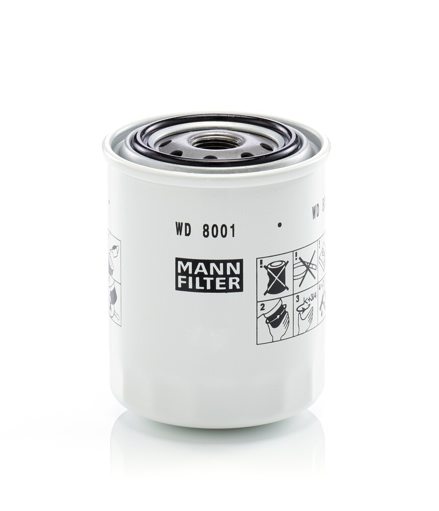 MANN-FILTER Filter, operating hydraulics Article number: WD 8001 cheaply