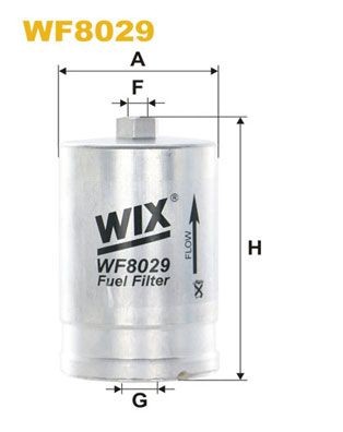 WIX FILTERS Brændstof-filter Varenummer: WF8029 billige
