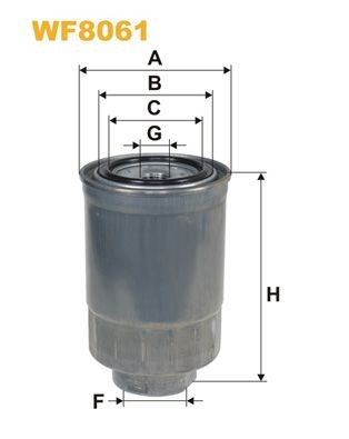 WIX FILTERS Brændstof-filter Varenummer: WF8061 billige