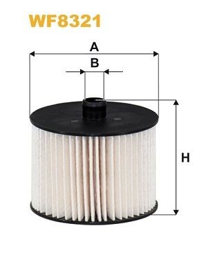 WIX FILTERS Fuel filter Article number: WF8321 cheaply