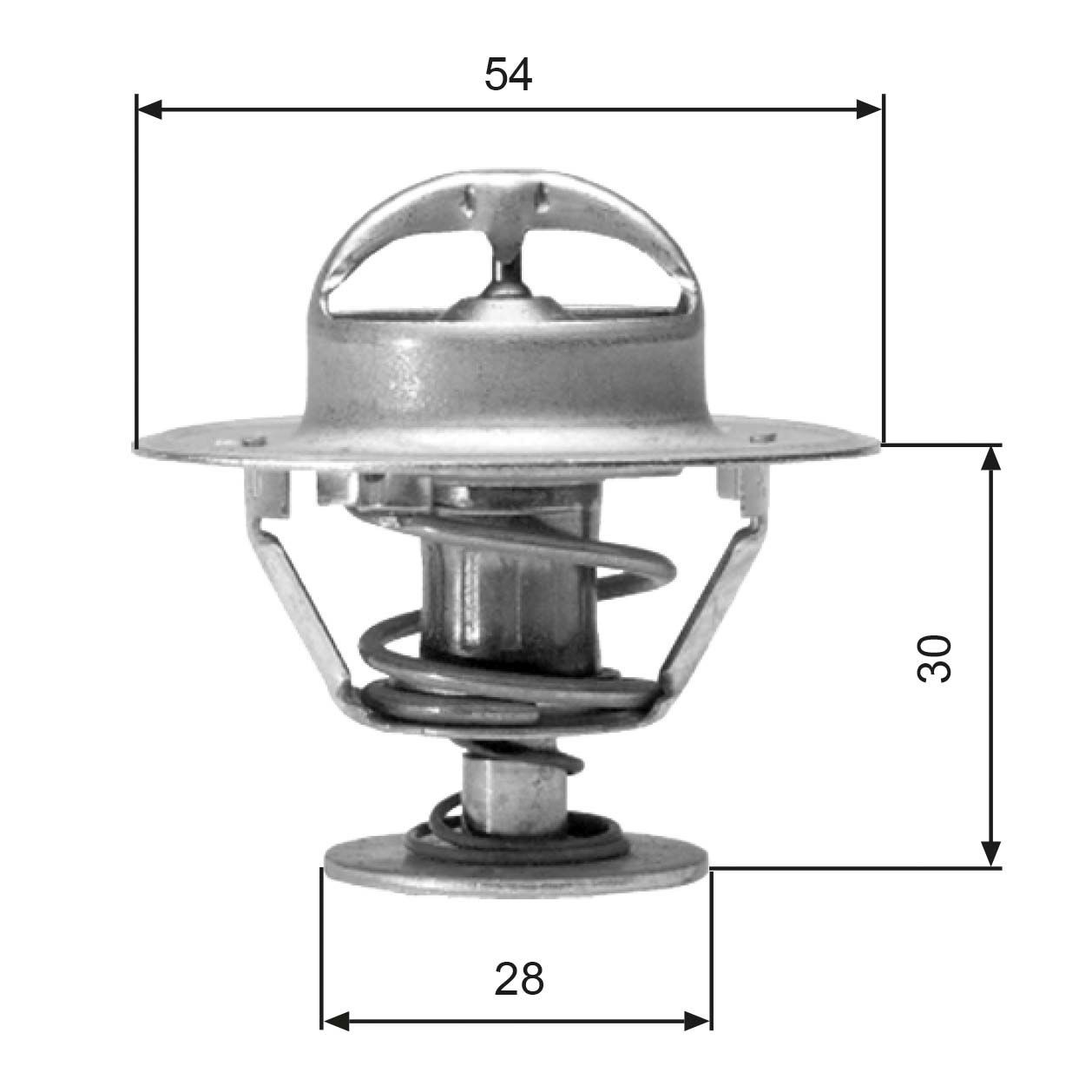 GATES Thermostat Article number: TH02491G1 cheaply