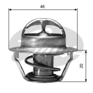 GATES Thermostat Article number: TH03091G1 cheaply