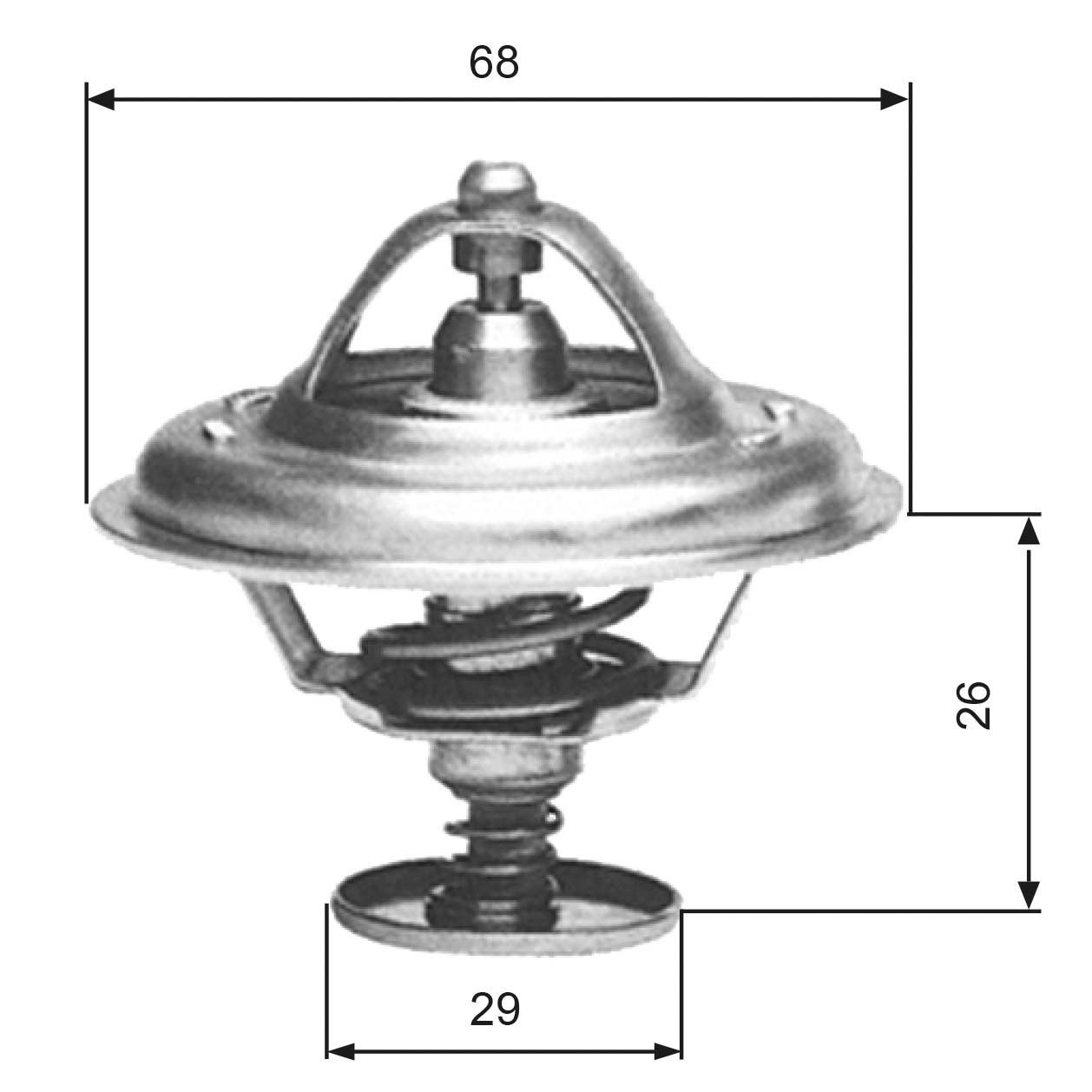 GATES Thermostat Article number: TH08983G1 cheaply