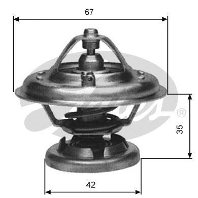 GATES Thermostat Article number: TH12685G1 cheaply