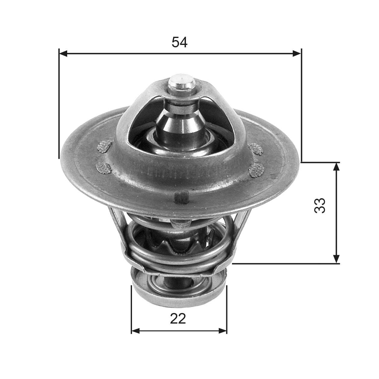 GATES Thermostat Article number: TH22285G1 cheaply
