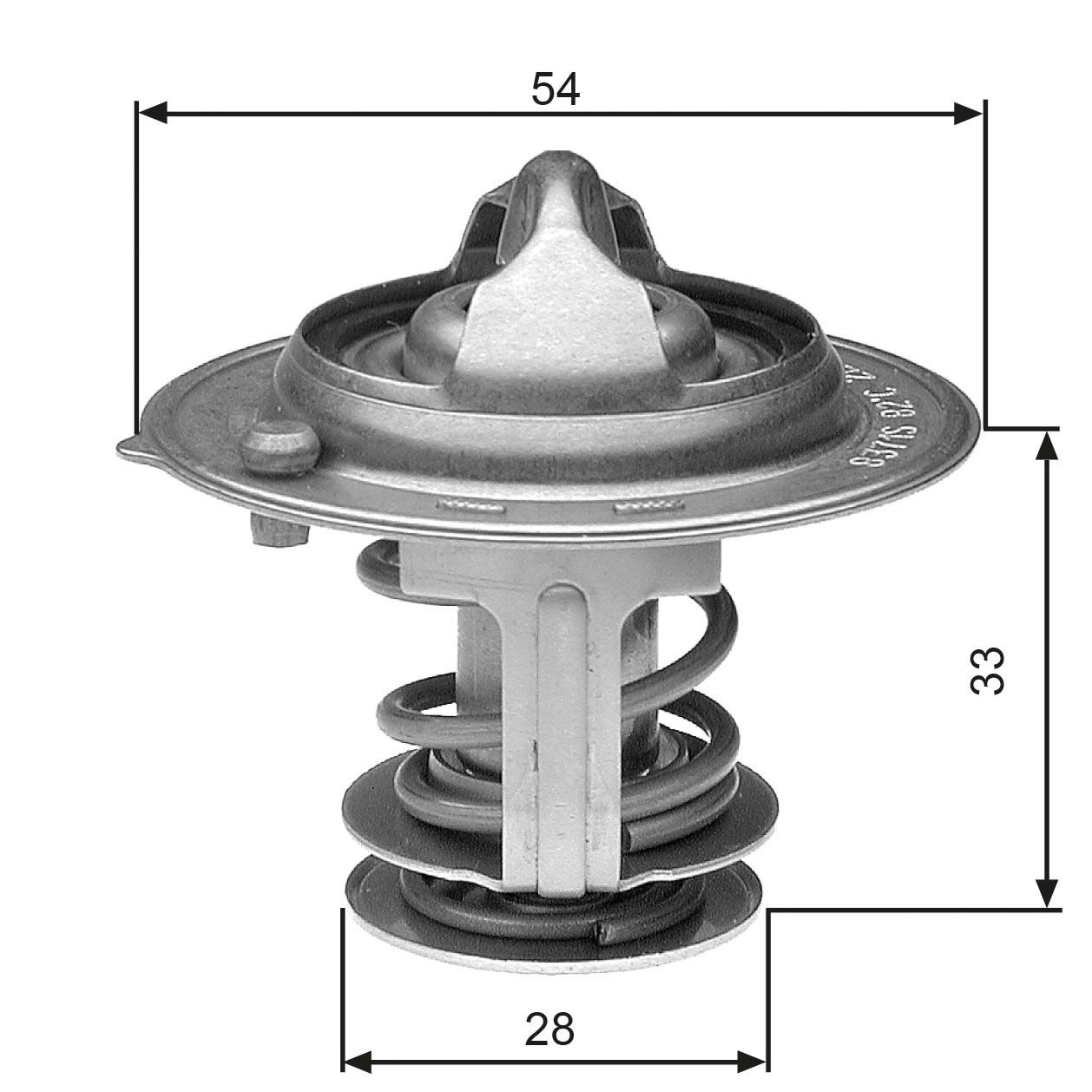 GATES Thermostat Article number: TH29882G1 cheaply