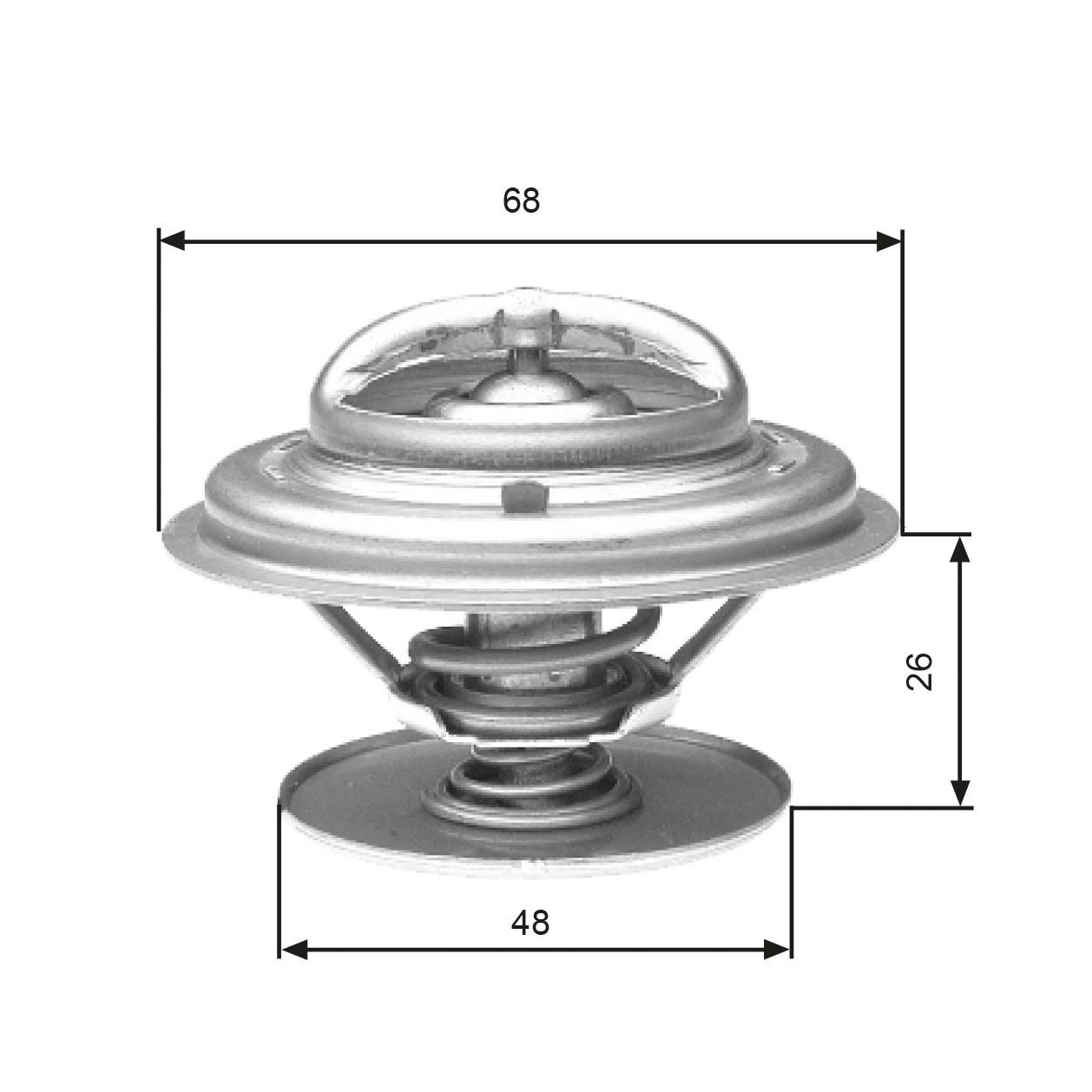 GATES Thermostat Article number: TH32882G1 cheaply