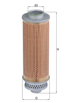 MAHLE ORIGINAL Automatic transmission filter Article number: HX 29 cheaply