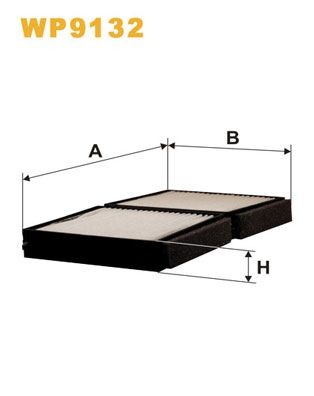 WIX FILTERS Pollen filter Article number: WP9132 cheaply