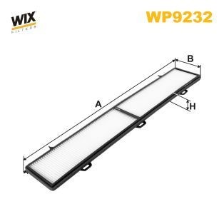 WIX FILTERS Pollen filter Article number: WP9232 cheaply