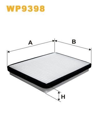 WIX FILTERS Pollen filter Article number: WP9398 cheaply
