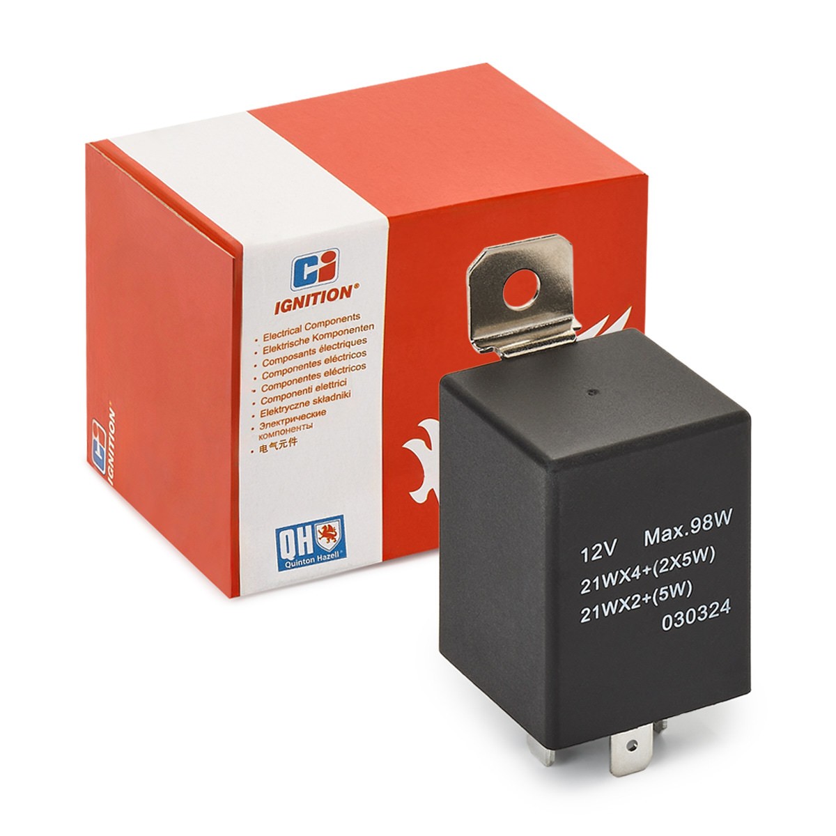 QUINTON HAZELL Indicator relay Article number: XFL102 cheaply